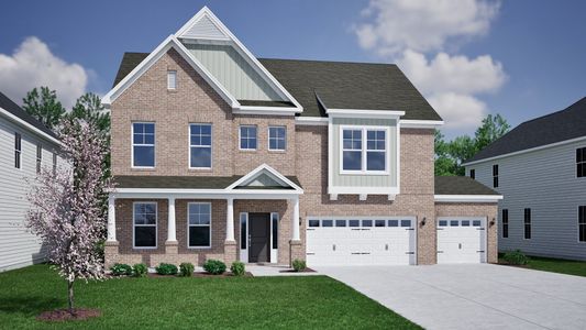 New construction Single-Family house 8600 Lemur Ln, Summerfield, NC 27358 plan Roland II - image