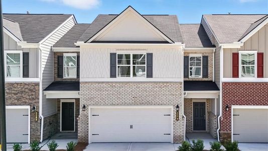 New construction Townhouse house 1195 Park Center Cir, Austell, GA 30168 plan Redbud - image