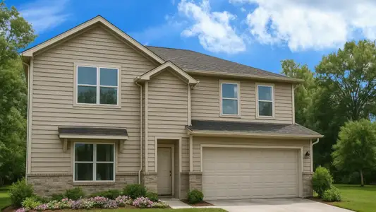 New construction Single-Family house 15767 Garden Ridge Dr, Montgomery, TX 77316 plan Perry - image