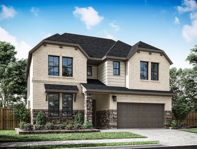 New construction Single-Family house 26103 Woods Bay Dr, Katy, TX 77494 plan Verdin - image