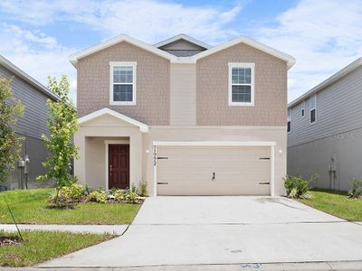 New construction Single-Family house 11772 Pink Plumeria Court, Riverview, FL 33579 Seabrooke II- photo 0