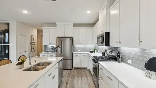 New construction Townhouse house 2852 Bluejack Rd, McKinney, TX 75071 plan Hansen - image 6