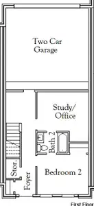 New construction Single-Family house 1969 Starwood Ln, Arlington, TX 76006 plan The Bullpen - image
