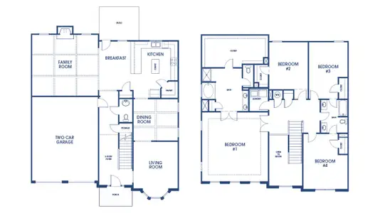 New construction Single-Family house 13705 Homer Ln Se, Covington, GA 30014 plan Abigail - image
