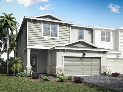New construction Single-Family house 1439 Nw Corteal Wy, Jensen Beach, FL 34957 plan Salina - image