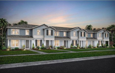 New construction Townhouse house 11159 Rising Sun St, Orlando, FL 32829 null- photo 0