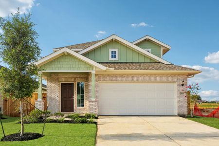 New construction Single-Family house 31111 Cass River Ln, Waller, TX 77484 plan Mustang Meadows 2107 - image