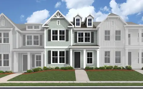 New construction Townhouse house 300 Gauley St, Simpsonville, SC 29681 plan Maddox - image
