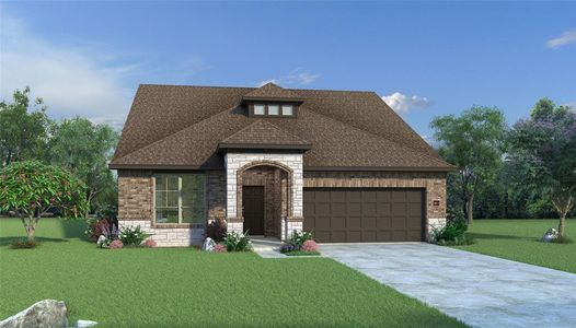 New construction Single-Family house 2304 Bellatrix Drive, Fort Worth, TX 76052 Walnut II U- photo 0