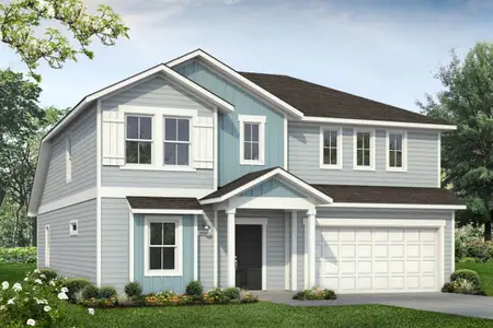 New construction Single-Family house 13408 Roughstock Wy, Mustang Ridge, TX 78610 plan Durango 2247 - image