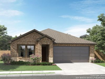 New construction Single-Family house 3056 Pike Drive, New Braunfels, TX 78132 The Hughes (841)- photo 0