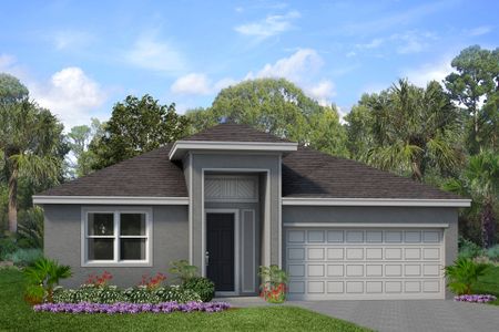 New construction Single-Family house 495 Silver Palm Dr, Haines City, FL 33844 plan Evolve - image