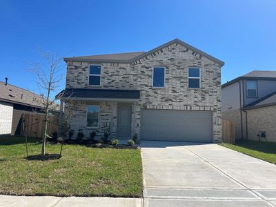 New construction Single-Family house 12734 Oat Grass Dr, Crosby, TX 77532 plan Littleton - image