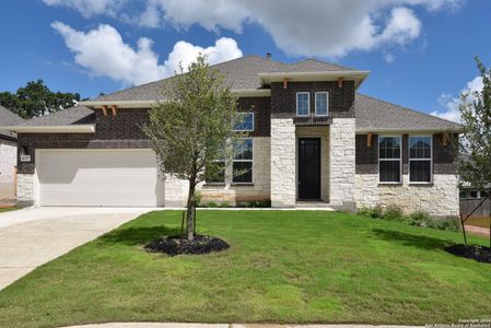 New construction Single-Family house 8727 Shady Gate, Fair Oaks Ranch, TX 78015 Milam- photo 0