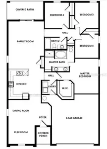 New construction Single-Family house 385 Begonia Ct, Poinciana, FL 34759 - image