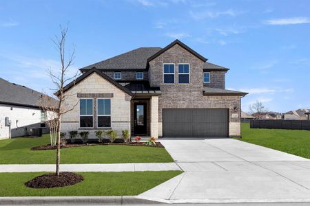 New construction Single-Family house 7224 Indian Paintbrush Ln, Little Elm, TX 76227 plan Evelyn - image