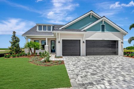New construction Single-Family house 18172 Foxtail Lp, Venice, FL 34293 plan The Fishbeck - image