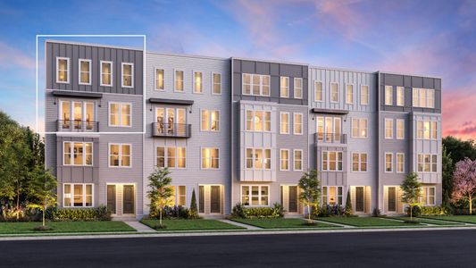 New construction Condo house 822 42nd Avenue N, Nashville, TN 37209 plan Emmylou Westbrook - image