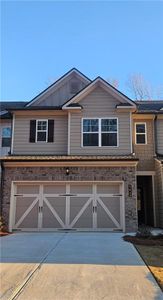 New construction Townhouse house 5643 Chickory Dr, Flowery Branch, GA 30542 - image