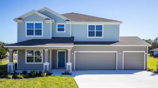 New construction Single-Family house 79 Enclave Ave, Palm Coast, FL 32164 plan The Carlisle - image