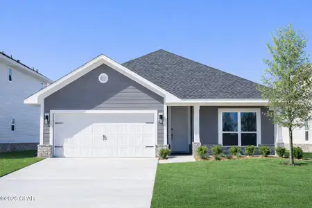New construction Single-Family house 5252 Salvation St, Panama City, FL 32404 plan 1711 - image