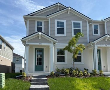 New construction Townhouse house 3251 Gardenia Reserve St, Apopka, FL 32712 plan Catalina II - image