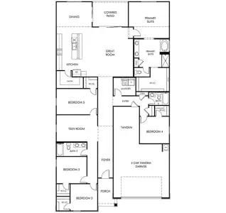 New construction Single-Family house 24369 W Long Ave, Buckeye, AZ 85326 plan Lennon - image