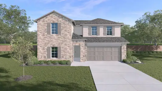 New construction Single-Family house 27457 Serene Pine Dr, Magnolia, TX 77355 plan Ozark - image