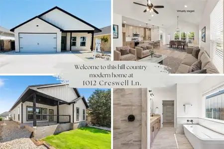 New construction Single-Family house 1012 Creswell Ln, Kerrville, TX 78028 - image