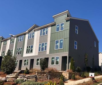 New construction Townhouse house 1553 Layton Lane Nw, Atlanta, GA 30318 Brycen Homeplan- photo 0