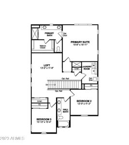 Medley Floorplan Second