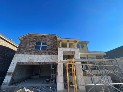 New construction Single-Family house 1021 Sienna Bear Rd, Georgetown, TX 78628 Colton- photo 0