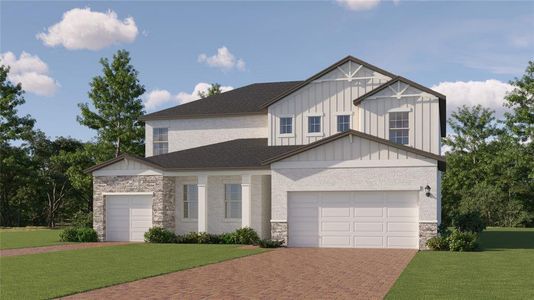 New construction Single-Family house 12447 Bergstrom Bay Drive, Riverview, FL 33579 Symphony- photo 0