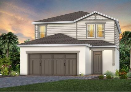 New construction Single-Family house 2159 Charming Avenue, Davenport, FL 33896 Mill Run- photo 0