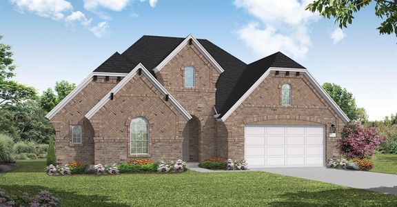 New construction Single-Family house 2020 Caraway, Argyle, TX 76226 Tuscola (3163-DL-60)- photo 0