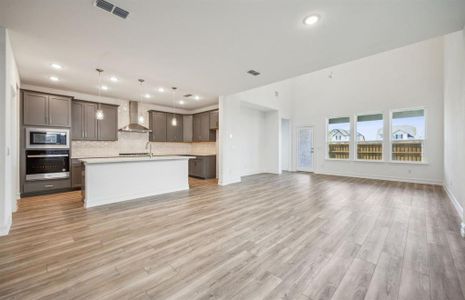 Airy gathering room *real home pictured