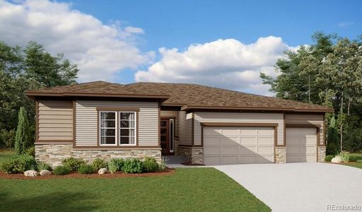 New construction Single-Family house 4716 Twelve Oaks Wy, Castle Rock, CO 80104 Holbrook- photo 0