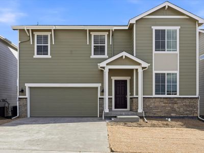 New construction Single-Family house 13243 Valley Peak Dr, Peyton, CO 80831 plan The Chatfield - image