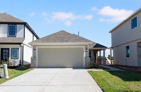 New construction Single-Family house 15630 Buffalo Meadow Ct, Houston, TX 77090 plan The Sweetwater - image