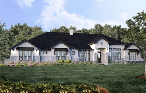New construction Single-Family house 704 Wonderstruck, Liberty Hill, TX 78642 plan Coronado I - image