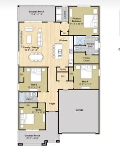 New construction Single-Family house 29 Green Mdws, Munford, TN 38058 plan Carson - image