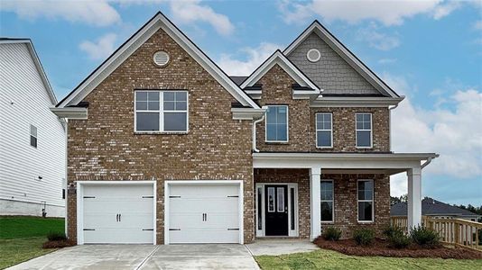 New construction Single-Family house 2037 Winged Elm Wy, Lawrenceville, GA 30045 plan Fleetwood - image
