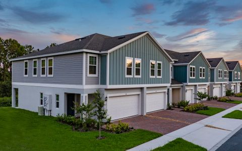 New construction Townhouse house 214 Glass Onion Dr, Groveland, FL 34737 plan Douglas - image