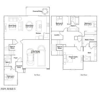 New construction Single-Family house 8238 E Petunia Ave, Mesa, AZ 85212 Sycamore Plan 3522- photo 1 1