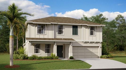 New construction Single-Family house 4384 Pebbles Throw Drive, Kissimmee, FL 34746 Durham- photo 0