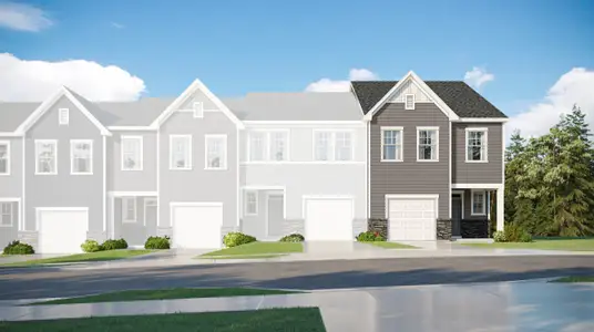 New construction Multi-Family house 511 Hester Rd, Durham, NC 27703 plan Carson II - image