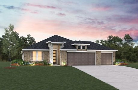 New construction Single-Family house 3306 Creekside Ct, Texas City, TX 77590 plan Olympic - image
