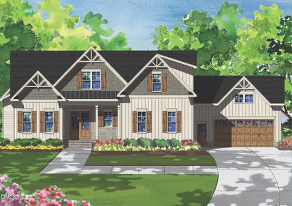 New construction Single-Family house 2524 Rosslare Pond Trl, Wendell, NC 27591 - image