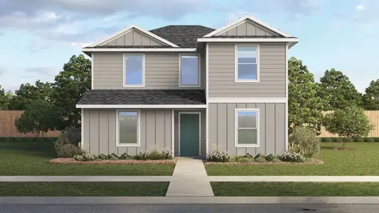 New construction Single-Family house 1023 Phantom Hill Blvd, Kyle, TX 78640 plan The Ruby - image