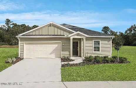 New construction Single-Family house 3190 Tupelo Lp, Green Cove Springs, FL 32043 plan Charle II - image